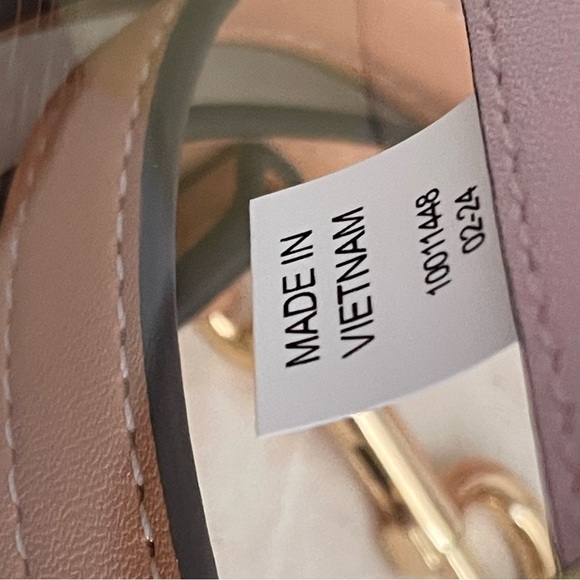 NWT tory burch Blake clear mini shopper leather crossboy shoulder bag - Picture 8 of 14